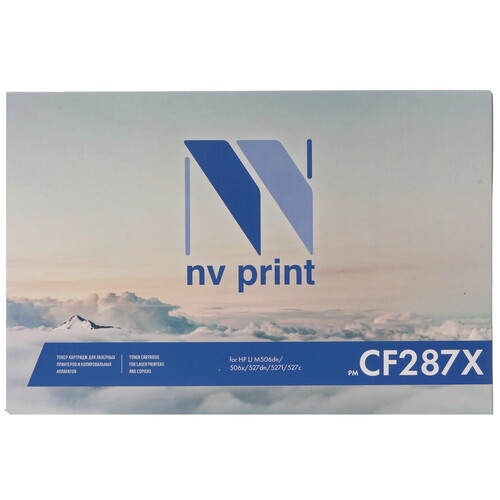 Купить Картридж лазерный NV Print CF287X черный, с чипом в интернет-магазине DNS. Характеристики, цена NV Print CF287X | 7976988.