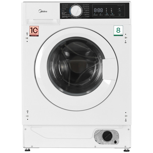 Купить Встраиваемая стиральная машина Midea MFA06W80B/W в интернет-магазине DNS. Характеристики, цена Midea MFA06W80B/W | 9329842.