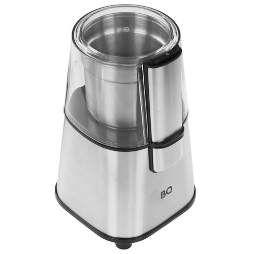 Купить Кофемолка электрическая BQ CG1004 Steel-Black серебристый в интернет-магазине DNS. Характеристики, цена BQ CG1004 Steel-Black | 9056314.