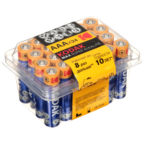 Купить Батарейка Kodak MAX SUPER Alkaline AAA (LR03/FR03) в интернет-магазине DNS. Характеристики, цена Kodak MAX SUPER Alkaline | 9253183.