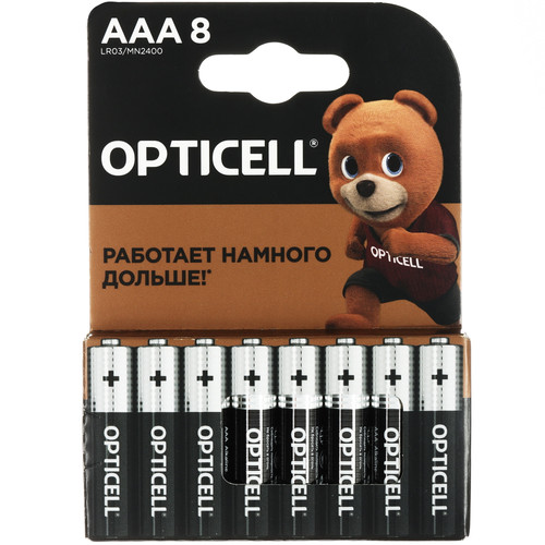 Купить Батарейка Opticell AAA (LR03/FR03) в интернет-магазине DNS. Характеристики, цена Opticell | 5648057.