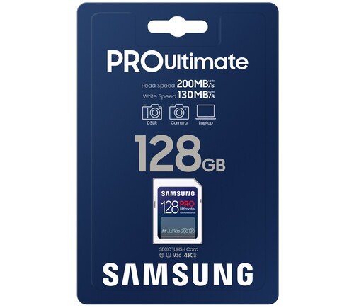 Купить Карта памяти Samsung PRO Ultimate SDXC 128 ГБ [MB-SY128S/WW] в интернет-магазине DNS. Характеристики, цена  | 5465058.