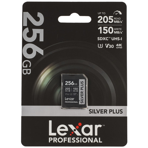Купить Карта памяти Lexar Professional Silver Plus SDXC 256 ГБ [LSDSIPL256G-BNNNG] в интернет-магазине DNS. Характеристики, цена  | 9194496.