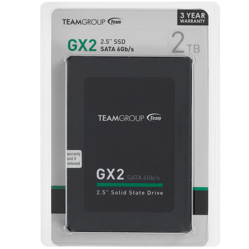 Купить 2000 ГБ 2.5" SATA накопитель TEAMGROUP GX2 [T253X2002T0C101] в интернет-магазине DNS. Характеристики, цена TEAMGROUP GX2 | 1373807.