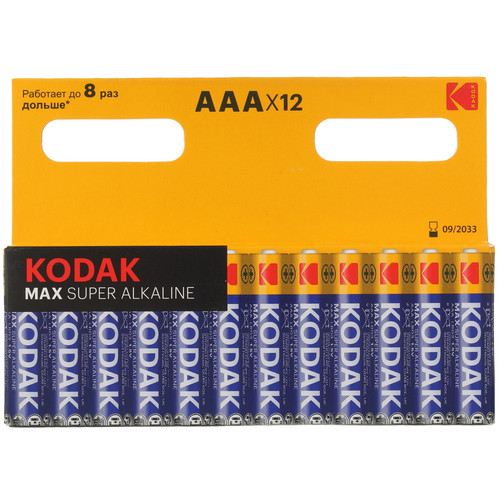 Купить Батарейка Kodak MAX SUPER Alkaline AAA (LR03/FR03) в интернет-магазине DNS. Характеристики, цена Kodak MAX SUPER Alkaline | 5666151.