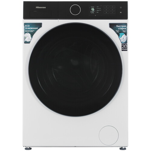 Купить Стиральная машина Hisense WF5I1045BWQ белый в интернет-магазине DNS. Характеристики, цена Hisense WF5I1045BWQ | 9258772.