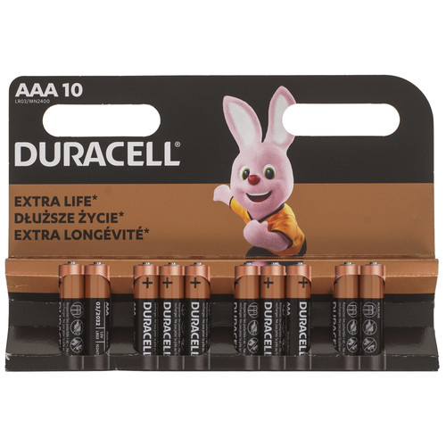 Купить Батарейка Duracell Basic AAA (LR03/FR03) в интернет-магазине DNS. Характеристики, цена Duracell Basic | 9194128.
