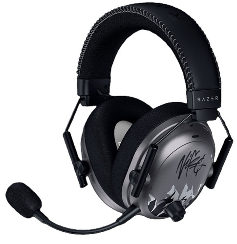 Купить Беспроводные/проводные наушники Razer BlackShark V3 Pro NiKo Edition  серый 2026 в интернет-магазине DNS. Характеристики, цена Razer BlackShark V3 Pro NiKo Edition | 5666949.