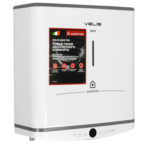Купить Водонагреватель Ariston VELIS TECH INOX PW ABSE 2K 30 в интернет-магазине DNS. Характеристики, цена Ariston VELIS TECH INOX PW ABSE 2K 30 | 9156451.
