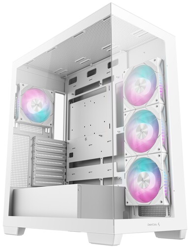Купить Корпус DEEPCOOL CG580 4F [R-CG580-WHADA4-G-1] белый в интернет-магазине DNS. Характеристики, цена DEEPCOOL CG580 4F | 5607802.