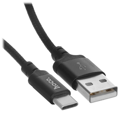 Купить Кабель Hoco USB Type-C - USB Type-A черный в интернет-магазине DNS. Характеристики, цена Hoco X14 | 5452403.