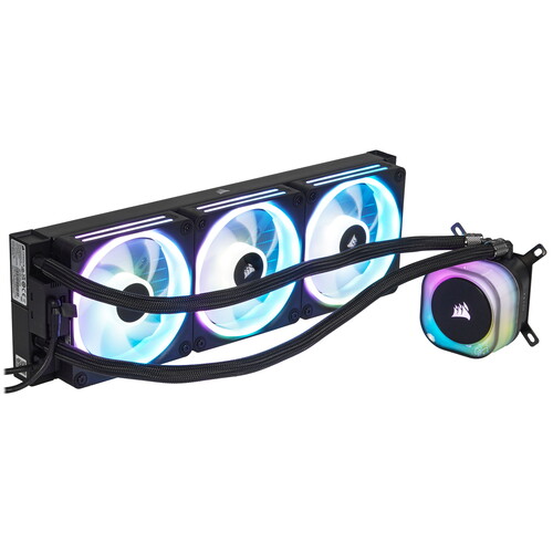 Купить Система охлаждения Corsair iCUE LINK H150i RGB черная в интернет-магазине DNS. Характеристики, цена Corsair iCUE LINK H150i RGB | 9269909.