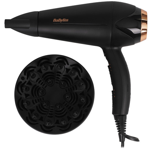 Купить Фен BaByliss D570DE черный/черный в интернет-магазине DNS. Характеристики, цена BaByliss D570DE | 5485701.