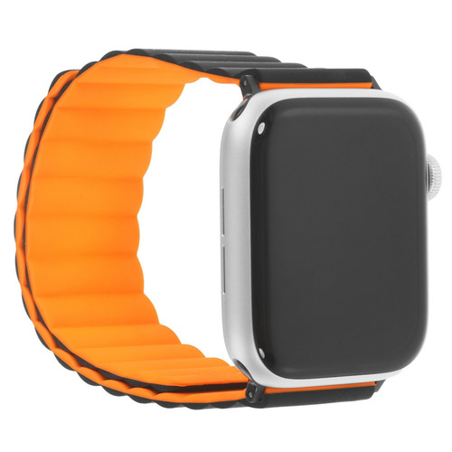 Купить Ремешок uBear для Apple Watch 42/ 44/ 45/ 49mm черный/оранжевый в интернет-магазине DNS. Характеристики, цена uBear Mode | 5460688.