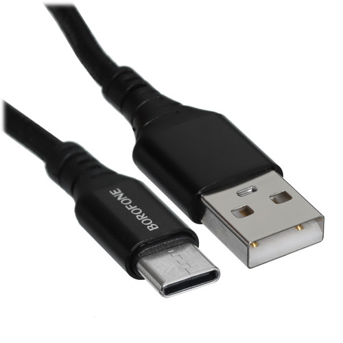 Купить Кабель Borofone USB Type-C - USB Type-A черный в интернет-магазине DNS. Характеристики, цена Borofone BX54 | 5474981.