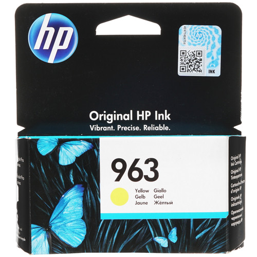 Купить Картридж HP 963 (3JA25AE) желтый в интернет-магазине DNS. Характеристики, цена HP 963 (3JA25AE) | 1693954.