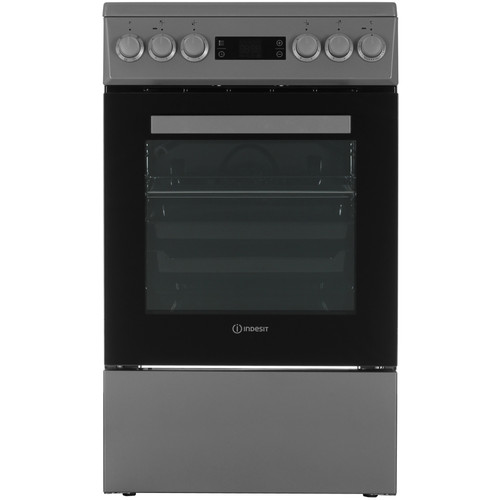 Купить Электрическая плита Indesit ISV5F2HX серебристый в интернет-магазине DNS. Характеристики, цена Indesit ISV5F2HX | 9306998.
