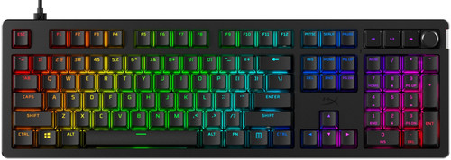 Купить Клавиатура  проводная HyperX Alloy Rise цвет черный в интернет-магазине DNS. Характеристики, цена HyperX Alloy Rise | 9323885.