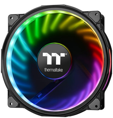 Купить Вентилятор Thermaltake Riing Plus 20 RGB Premium Edition [CL-F069-PL20SW-A] черный в интернет-магазине DNS. Характеристики, цена Thermaltake Riing Plus 20 RGB Premium Edition | 5648480.