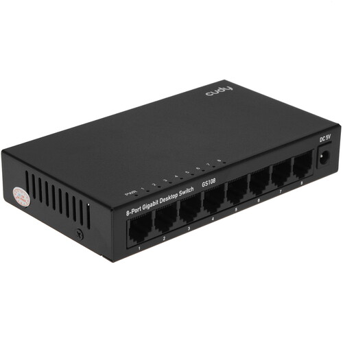 Купить Коммутатор Cudy GS108 в интернет-магазине DNS. Характеристики, цена Cudy GS108 | 9046077.