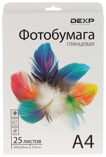 Купить Фотобумага DEXP Glossy 0808859 в интернет-магазине DNS. Характеристики, цена DEXP Glossy 0808859 | 1017931.