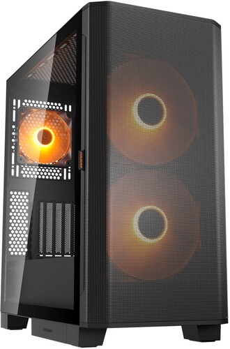 Купить Корпус Cougar Airface Flo RGB Black  черный в интернет-магазине DNS. Характеристики, цена Cougar Airface Flo RGB Black | 5630942.