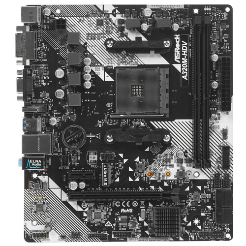 Купить Материнская плата ASRock A320M-HDV R4.0 в интернет-магазине DNS. Характеристики, цена ASRock A320M-HDV R4.0 | 1371894.