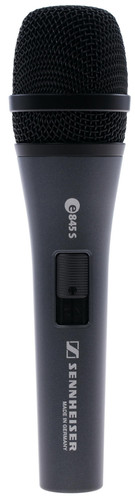 Купить Микрофон Sennheiser E 845-S черный в интернет-магазине DNS. Характеристики, цена Sennheiser E 845-S | 1049093.