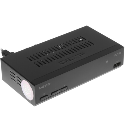 Купить Приставка для цифрового ТВ DEXP HD 8898M черный в интернет ...