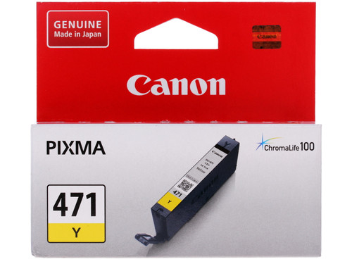 Купить Картридж Canon CLI-471Y желтый в интернет-магазине DNS. Характеристики, цена Canon CLI-471Y | 1040137.