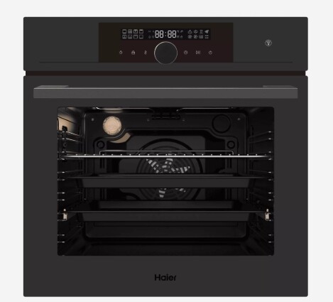 Купить Электрический духовой шкаф Haier HOX-FP5RAGG серый в интернет-магазине DNS. Характеристики, цена Haier HOX-FP5RAGG | 9989891.