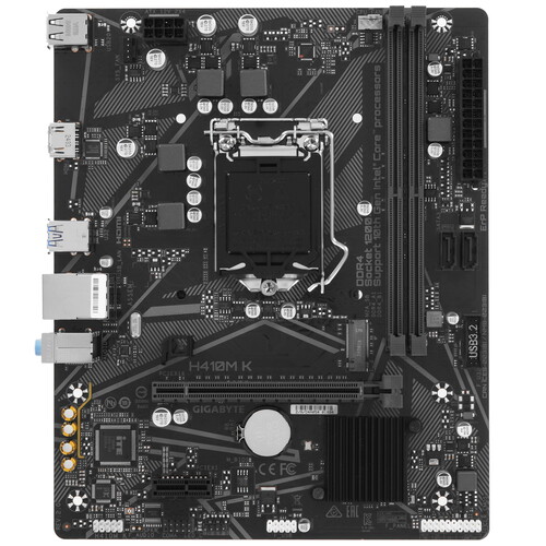 Купить Материнская плата GIGABYTE H410M K (rev. 2.0) в интернет-магазине DNS. Характеристики, цена GIGABYTE H410M K (rev. 2.0) | 5621614.