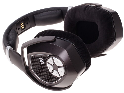 Купить Наушники беспроводные Sennheiser RS 185 [охватывающие, открытые,17-22000 Гц, рег. громкости, радиоканал] в интернет-магазине DNS. Характеристики, цена  | 1024267.