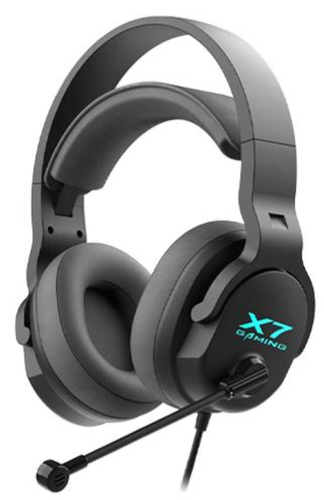 Купить Наушники проводные A4Tech Bloody XH-720p [охватывающие, закрытые, 20-20000 Гц, микр., рег. громкости, 3.5, каб. 2м, разъем 3.5+USB] в интернет-магазине DNS. Характеристики, цена  | 5080708.