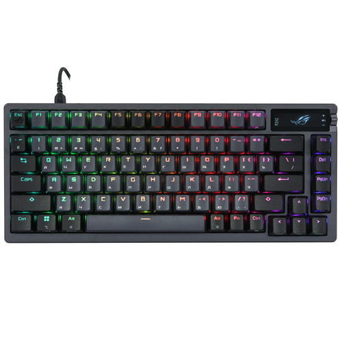 Купить Клавиатура  проводная + беспроводная ASUS ROG Azoth в интернет-магазине DNS. Характеристики, цена ASUS ROG Azoth | 5417135.