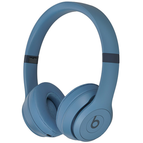 Купить Беспроводные/проводные наушники Beats Solo 4  голубой 2024 в интернет-магазине DNS. Характеристики, цена Beats Solo 4 | 5466653.