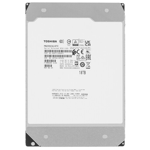 Купить LFF (3.5") Серверный HDD Toshiba MG09 в интернет-магазине DNS. Характеристики, цена Toshiba MG09 | 5436323.