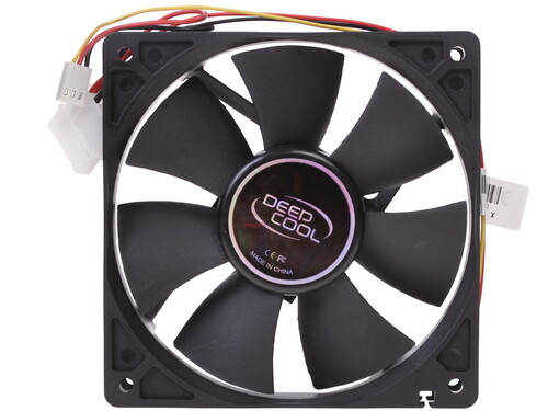 Купить Вентилятор DEEPCOOL XFAN 120 [DP-FDC-XF120] черный в интернет-магазине DNS. Характеристики, цена DEEPCOOL XFAN 120 | 1035864.