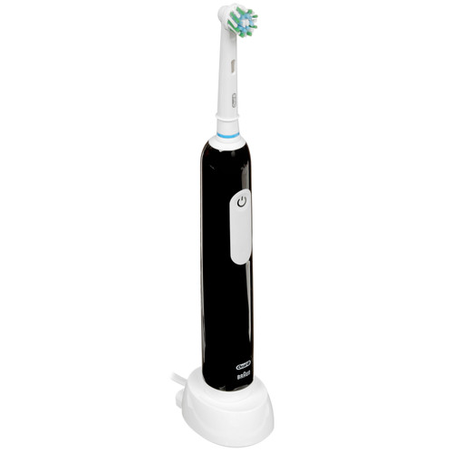 Купить Электрическая зубная щетка Braun Oral-B  Pro 1 (500)/D305.513.3 черный в интернет-магазине DNS. Характеристики, цена Braun Oral-B  Pro 1 (500)/D305.513.3 | 9073777.
