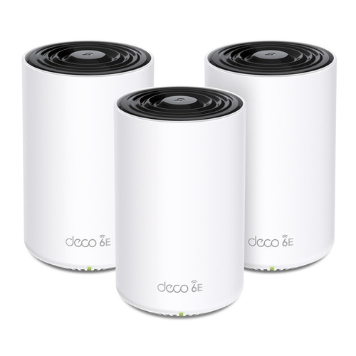 Купить MESH-комплект TP-Link Deco XE75 Pro (3-pack) в интернет-магазине DNS. Характеристики, цена TP-Link Deco XE75 Pro (3-pack) | 9276919.