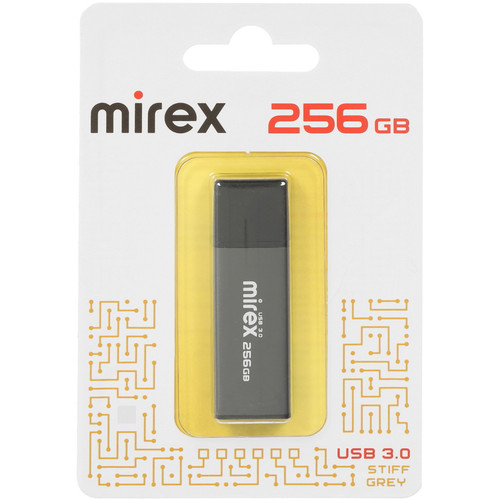 Купить Память USB Flash 256 ГБ Mirex Stiff Gray [13600-FM3SF256] в интернет-магазине DNS. Характеристики, цена Mirex Stiff Gray | 5669278.