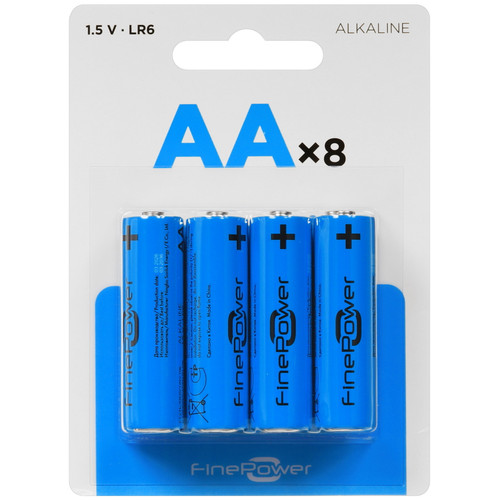 Купить Батарейка FinePower Alkaline AA (LR6/ER14505/FR6/R6P) в интернет-магазине DNS. Характеристики, цена FinePower Alkaline | 9317226.