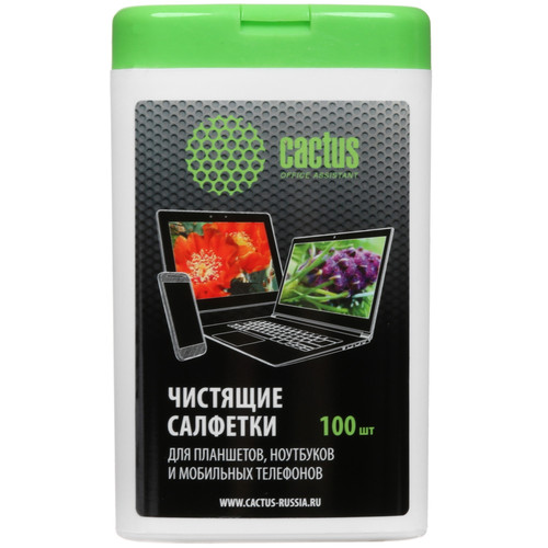 Купить Салфетки Cactus CS-T1005 в интернет-магазине DNS. Характеристики, цена Cactus CS-T1005 | 8130673.