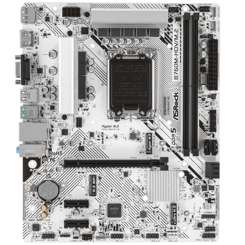 Купить Материнская плата ASRock B760M-HDV/M.2 в интернет-магазине DNS. Характеристики, цена ASRock B760M-HDV/M.2 | 5449161.