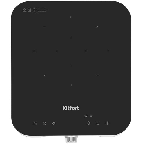 Купить Плита компактная электрическая Kitfort KT-148 черный в интернет-магазине DNS. Характеристики, цена Kitfort KT-148 | 5352718.