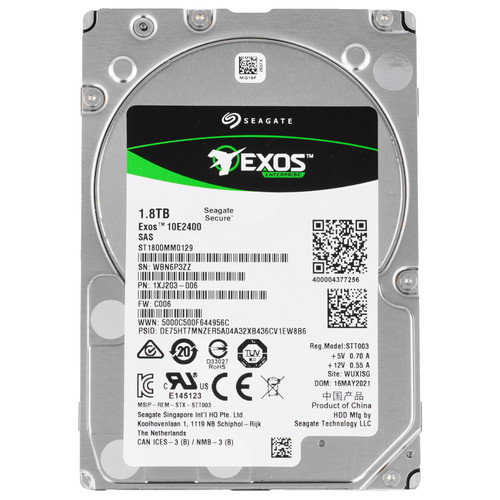 Купить SFF (2.5") Серверный HDD Seagate Exos 10E2400 в интернет-магазине DNS. Характеристики, цена Seagate Exos 10E2400 | 5494237.