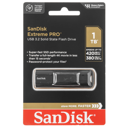 Купить Память USB Flash 1024 ГБ Sandisk Extreme Pro [SDCZ880-1T00-G46] в интернет-магазине DNS. Характеристики, цена Sandisk Extreme Pro | 5470886.