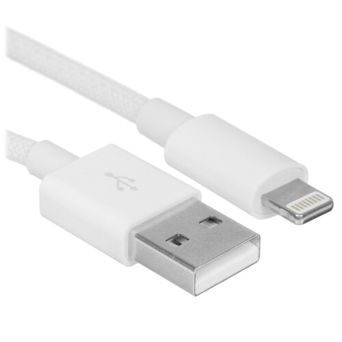 Купить Кабель DEXP Lightning 8-pin - USB Type-A белый 1.8 м в интернет-магазине DNS. Характеристики, цена DEXP | 9258632.