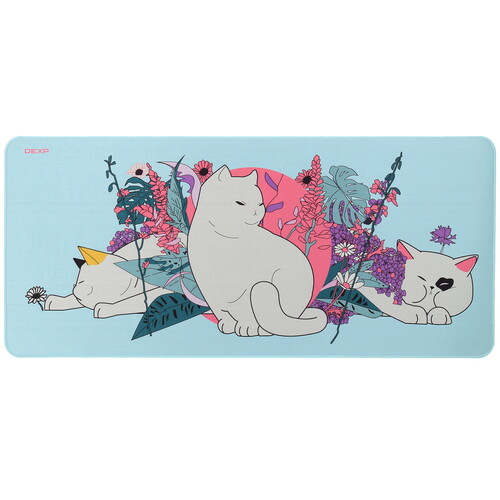 Купить Коврик DEXP OM-XL Asia Cat (XL) голубой в интернет-магазине DNS. Характеристики, цена DEXP OM-XL Asia Cat | 5088982.