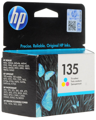 Купить Картридж HP 135 (C8766HE) многоцветный в интернет-магазине DNS. Характеристики, цена HP 135 (C8766HE) | 0003733.